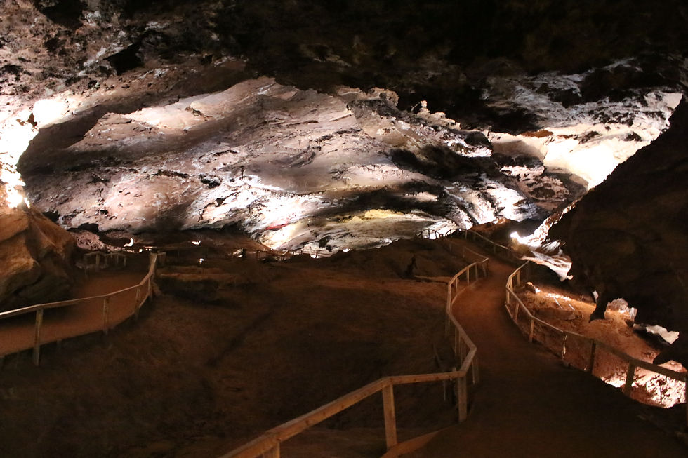 The Lost Sea can be found 140 from the surface of Craighead Caverns.