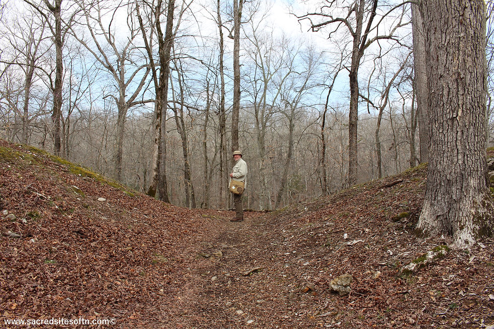 Old Stone Fort embankments