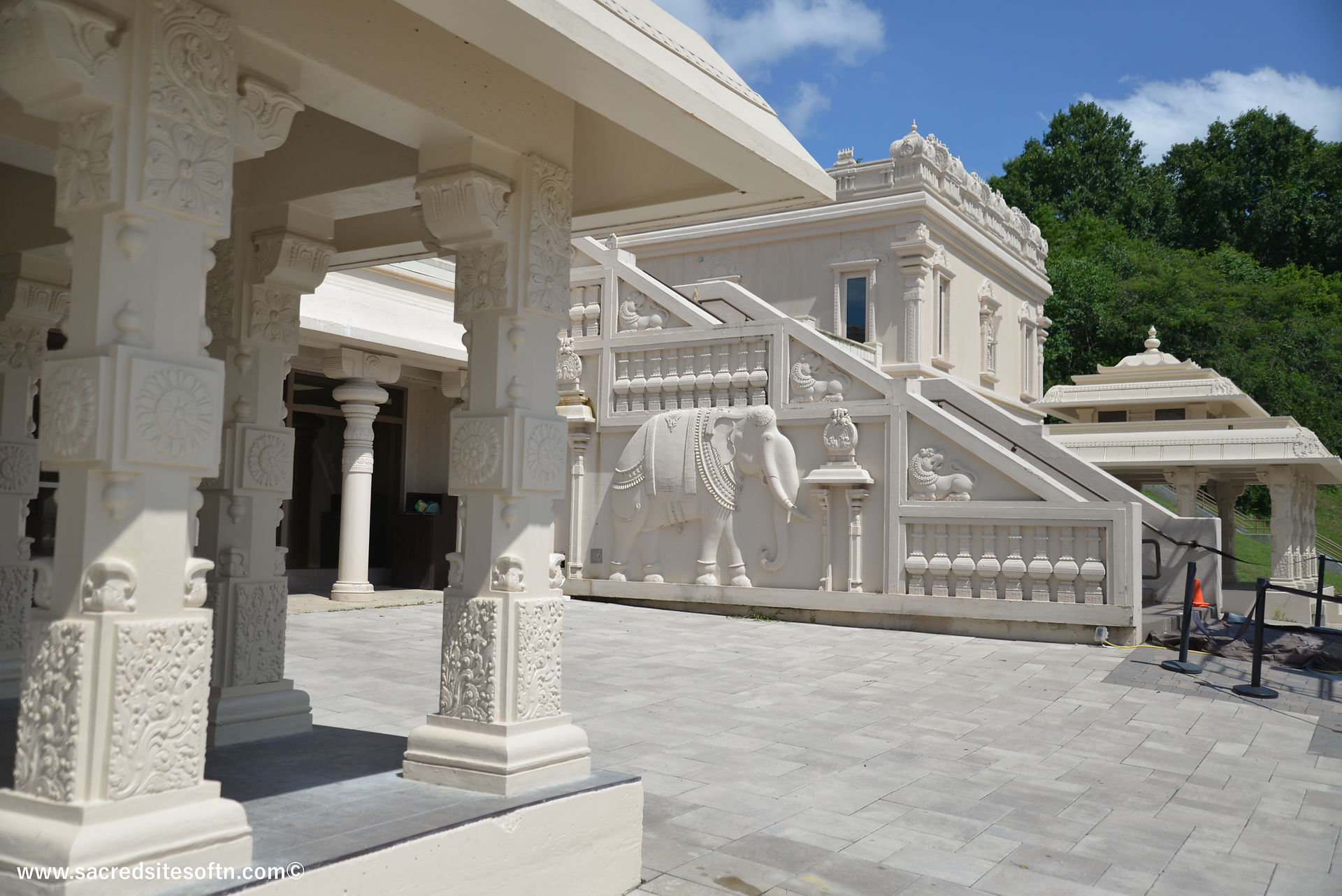 Entrance, Sri Ganesha Temple, Nashville, TN