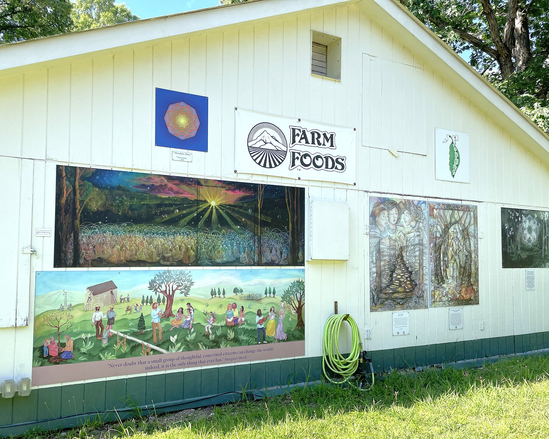 One of the businesses at The Farm in Summertown, TN