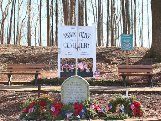 Mt. Olive Cemetery, Clarksville, TN: Remembering the US Colored Troops and other African American Veterans