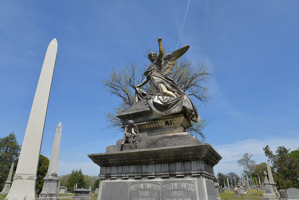 Angel in Mount Olivet Cemetery, Nashville