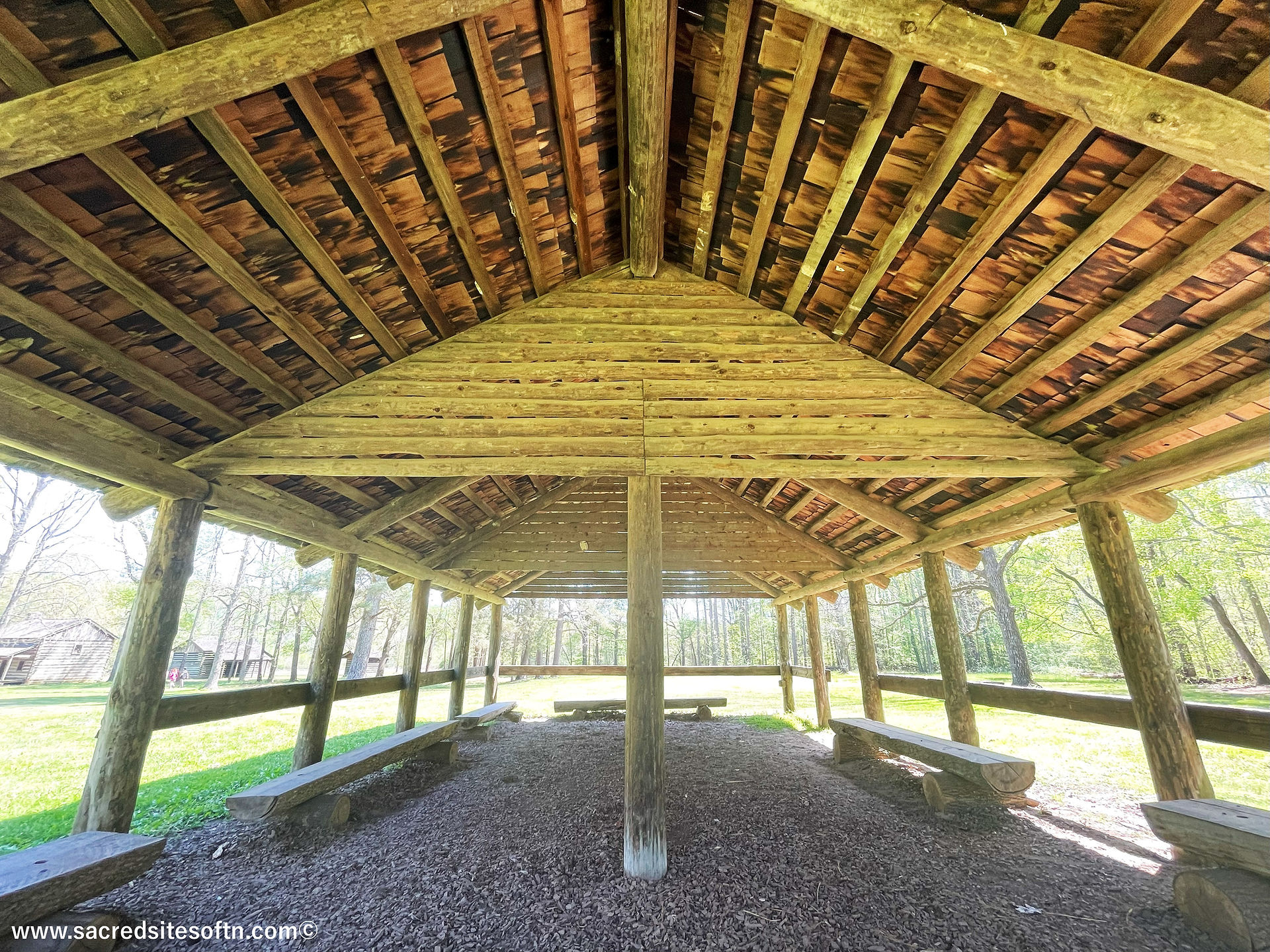 The Council House at Red Clay State Park