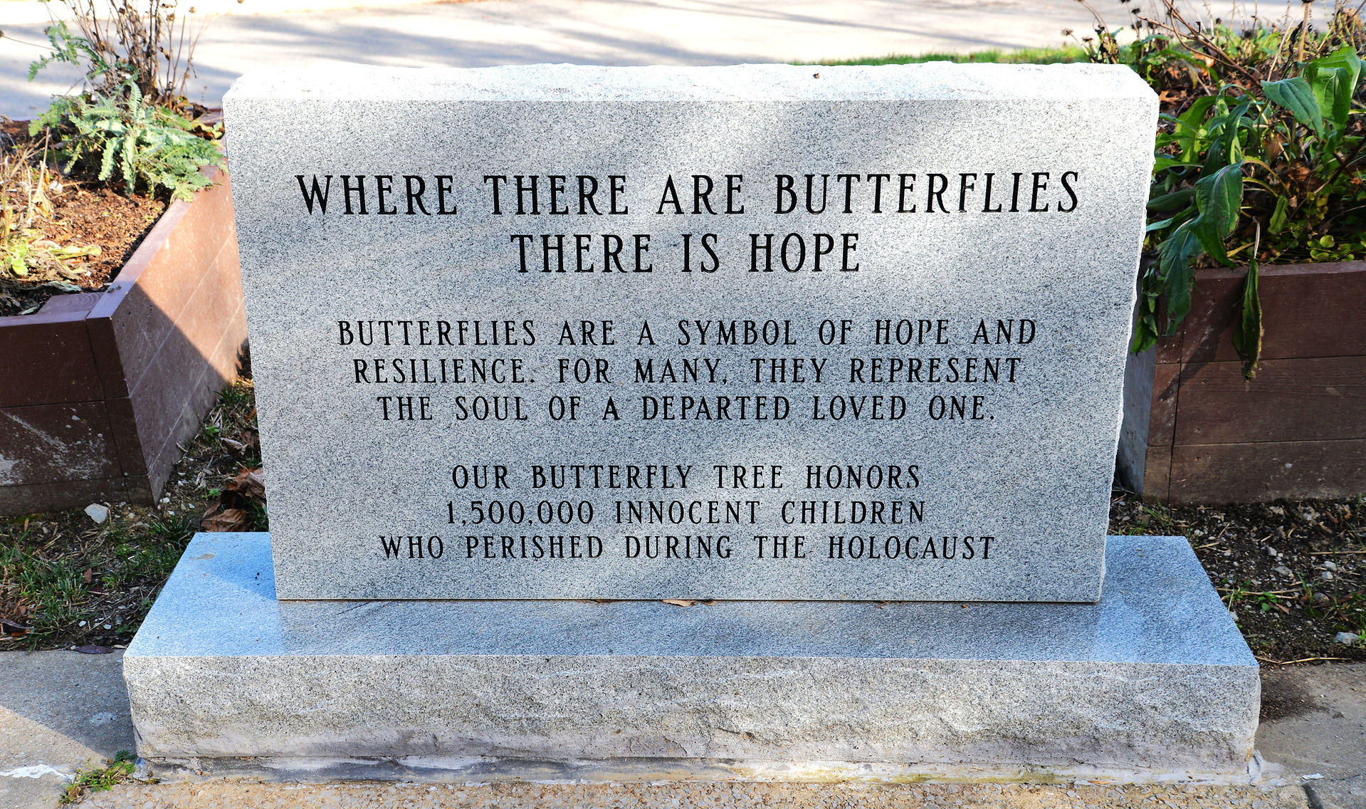 Butterflies of Hope, Nashville Holocaust Memorial