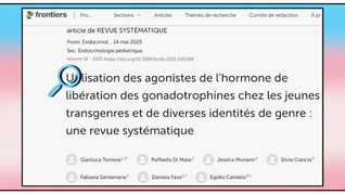 Revue systématique de Tornese et al. : analyse critique
