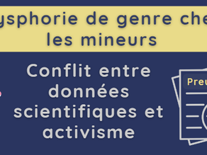 Prise en charge de la dysphorie de genre chez les jeunes : analyse des preuves existantes
