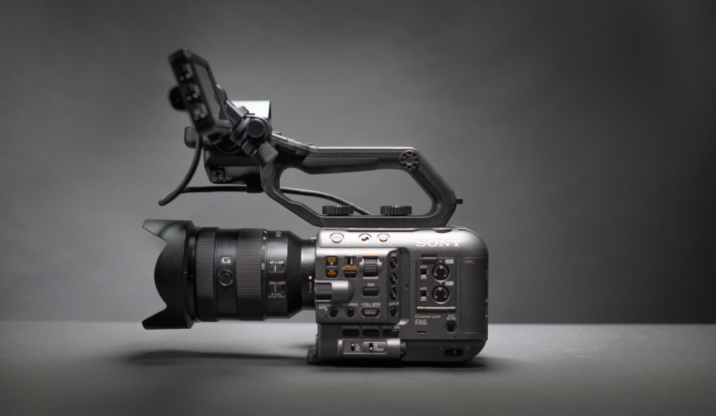 Image of Sony FX six video camera