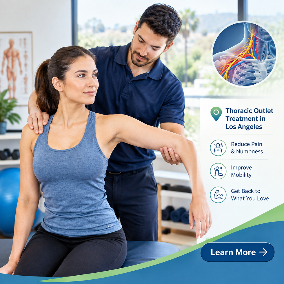thoracic outlet treatment in Los Angeles.