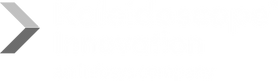 Kaleidoscope logo - color w white text_e