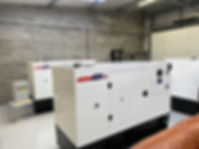 White Perkins generators manufactured by Prime Power Solution