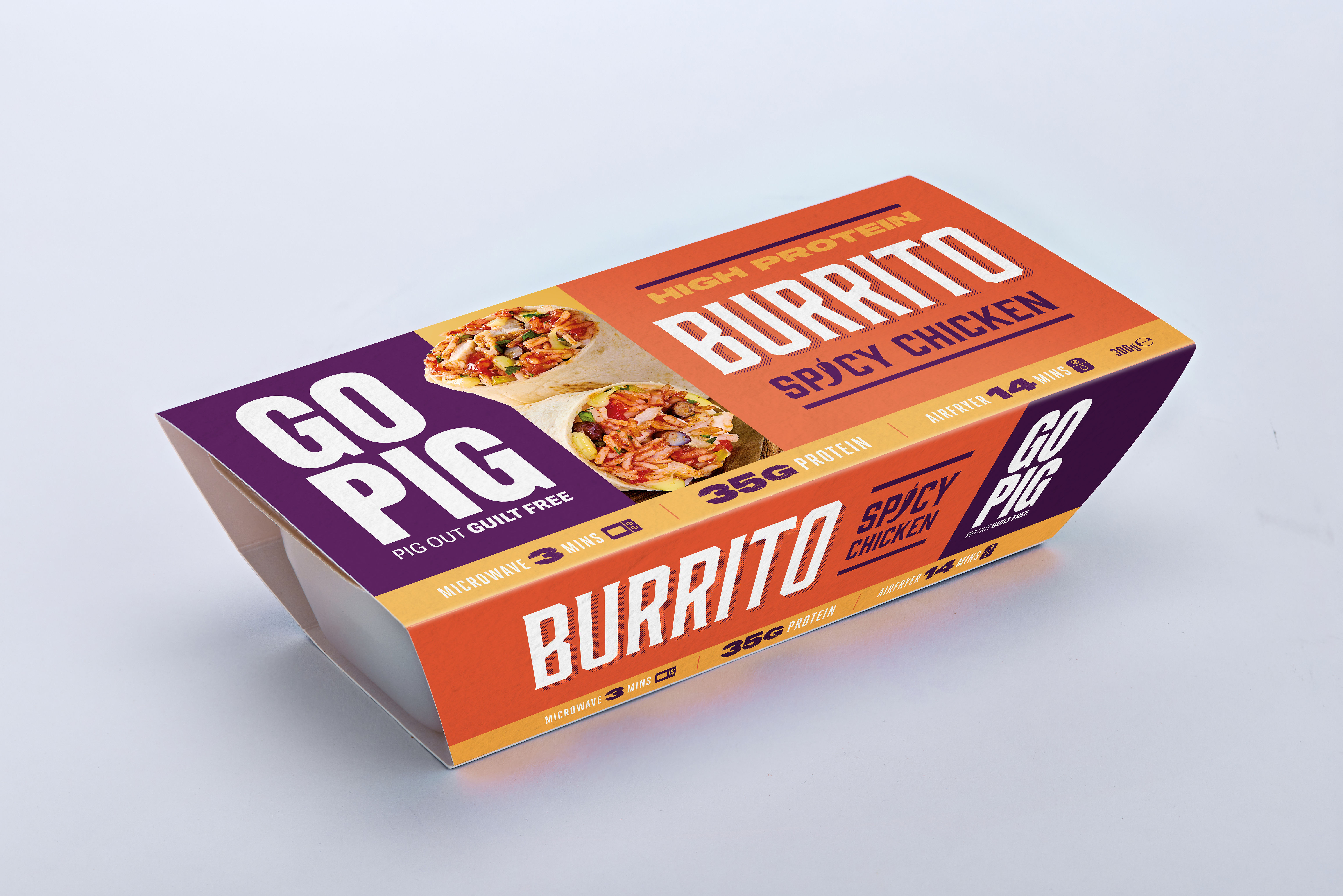 Spicy Chicken Burrito