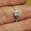 Thumbnail: Princess Cut White Gold Diamond Engagement Ring