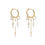 Thumbnail: Zag Bijoux Molfetta Earrings Gold