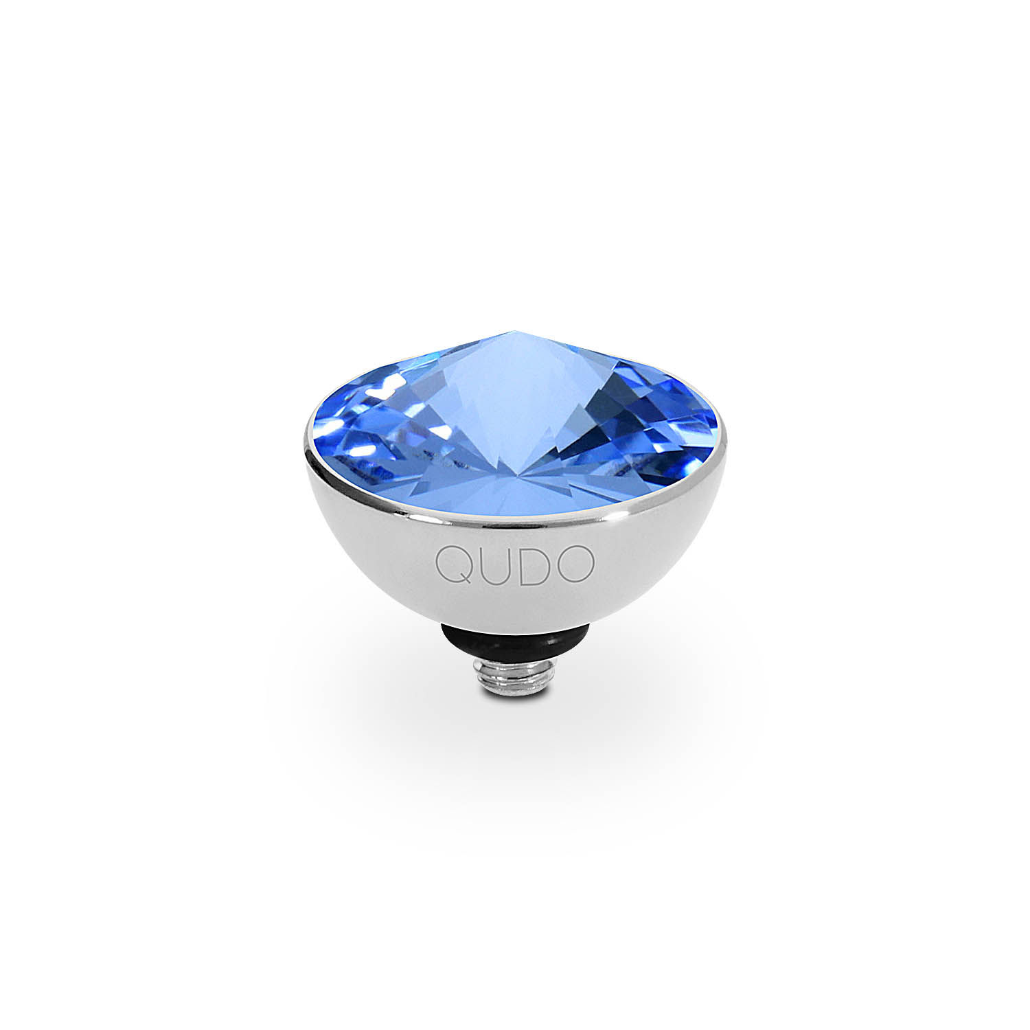 Qudo Ring Top Bottone Light Sapphire 11.5mm