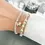 Thumbnail: Dollie Jewellery Paris Heart Bracelet