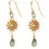 Thumbnail: Amanda Coleman Dahlia Briolette Drop Earrings GoldEarrings