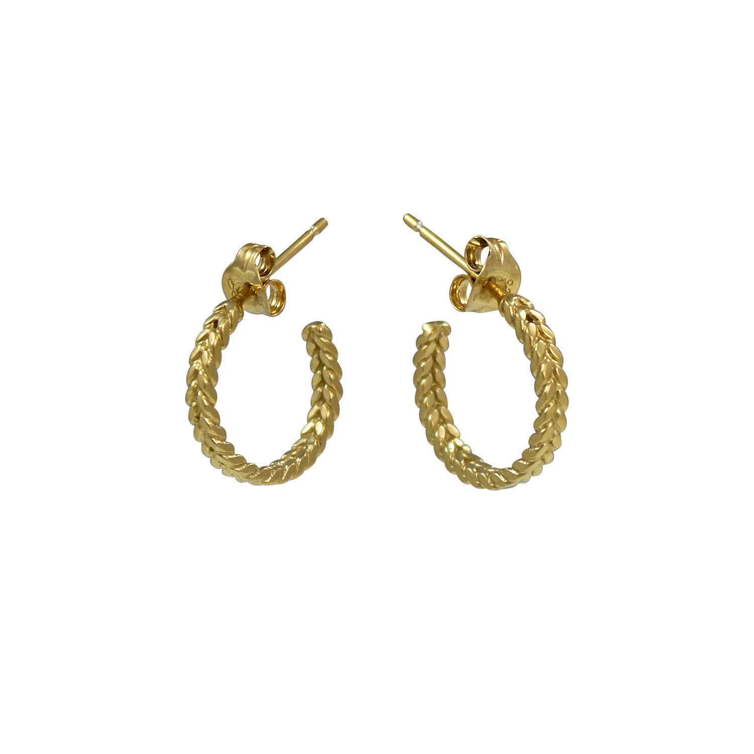 Cara Tonkin Demeter Small Hoop Earrings Gold