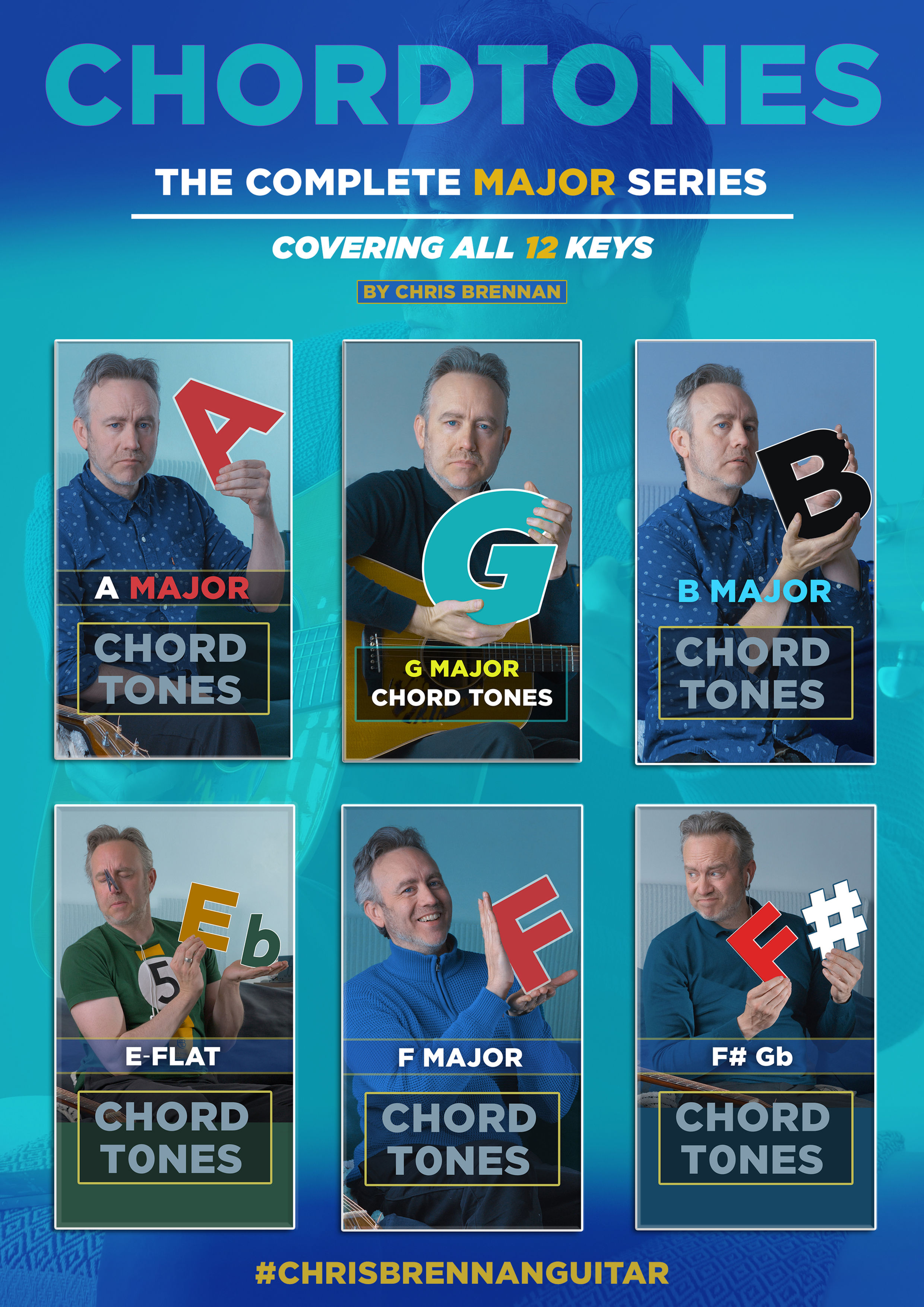 CHORDTONES - THE COMPLETE MAJOR SERIES