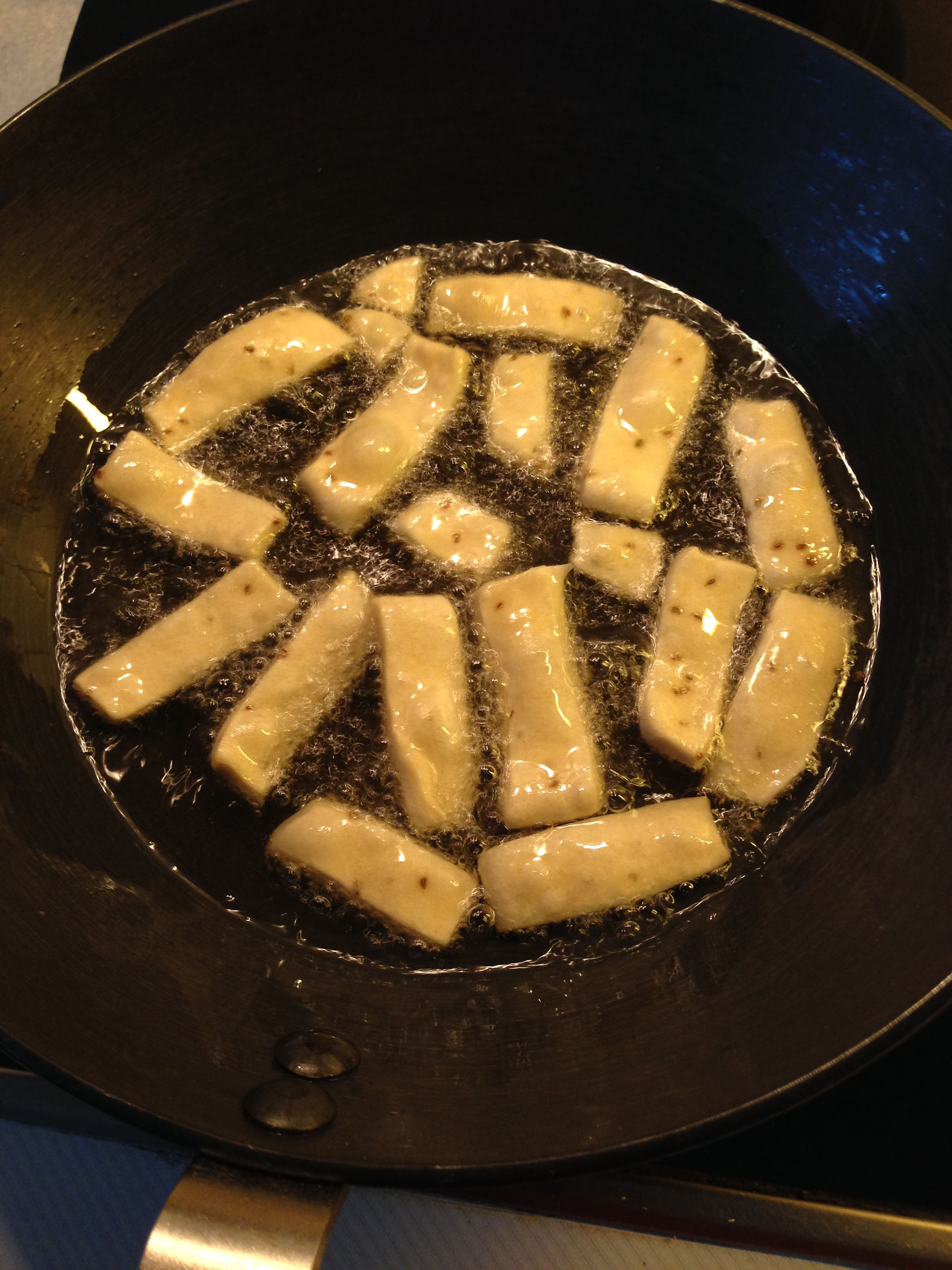 Fry on both sides