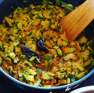 Zucchini subzi 