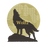 Miniaturbild: Wolf mit Mond