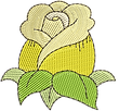 Rose gelb
