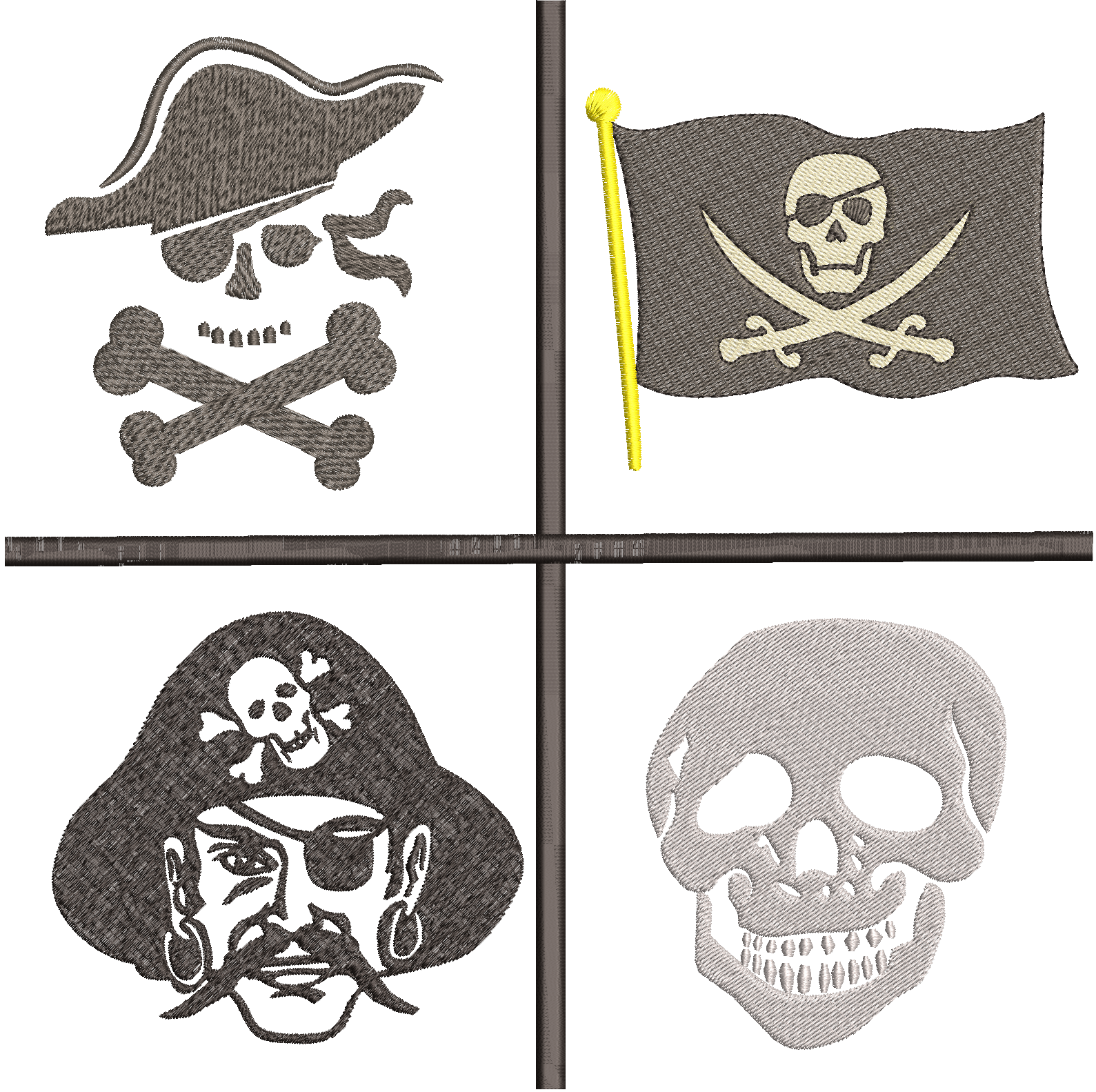 Piraten Jolly Roger-Flagge