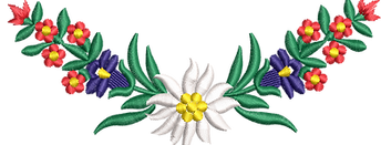 Edelweiss Stickmotive