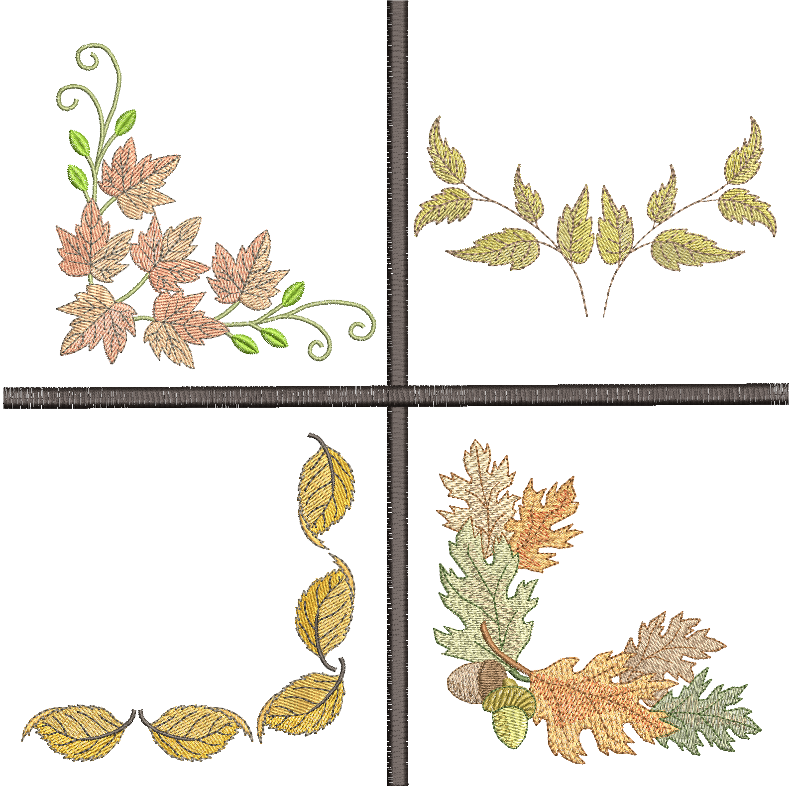 Wunderschöne Herbst Blätter