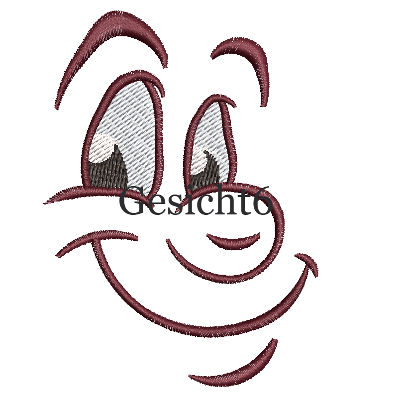 Miniaturbild: Gesicht schmunzelnd