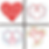 Stickdateien Set Herzen mit Dekor