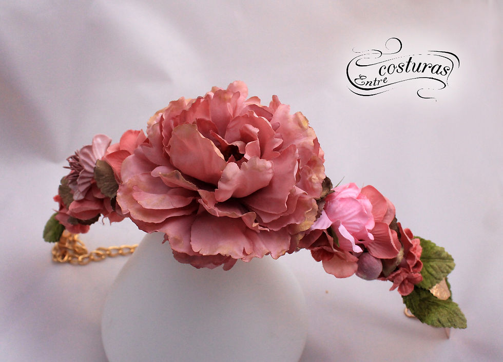 flores en rosa
