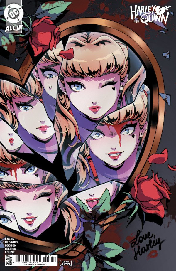 Harley Quinn #57 CVR D Jessica Luna Card Stock Variant