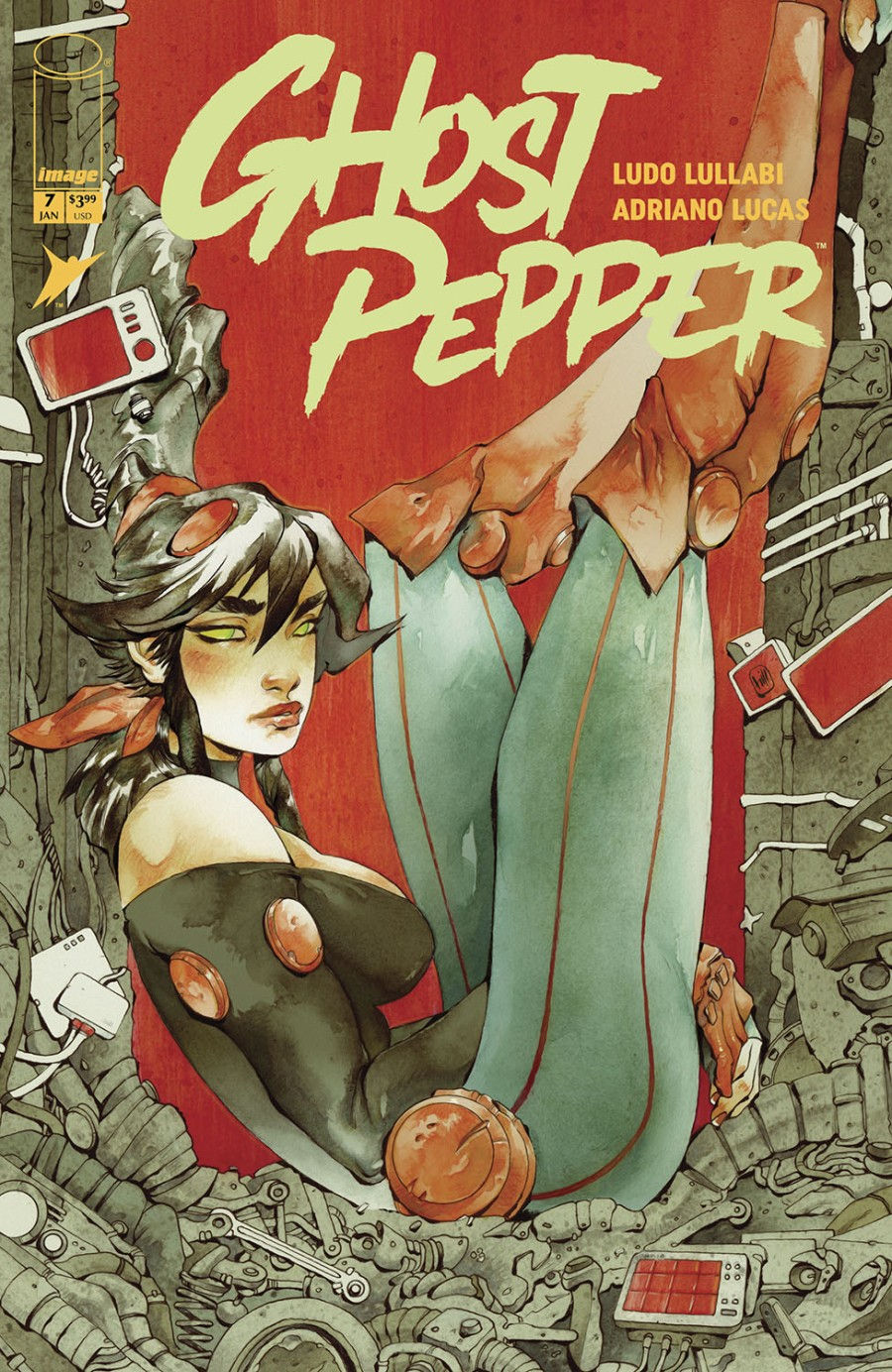 Ghost Pepper #4 CVR B Chuma Hill Variant