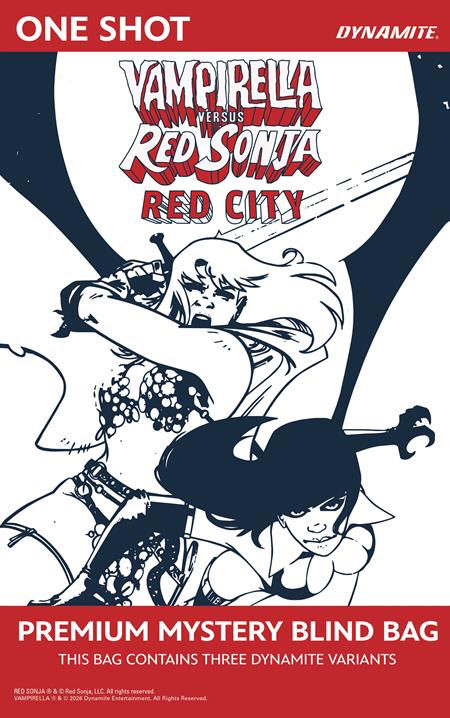 Vampirella VS. Red Sonja RED CITY #1 CVR F Premium Mystery Blind Bag (8/19)