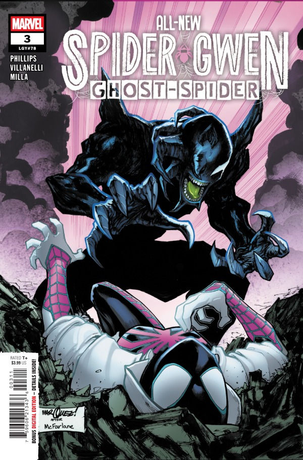 All-New Spider-Gwen: Ghost Spider #3 Main Cover ASM Homage Tantrum