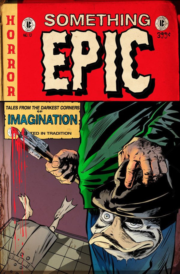Something Epic #13 CVR D EC Horror Homage