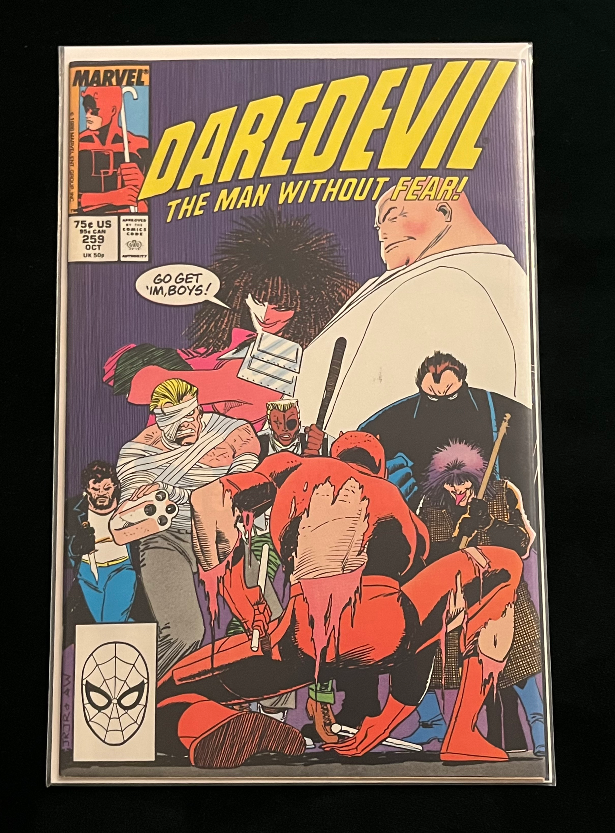 Daredevil #259 VF 1988