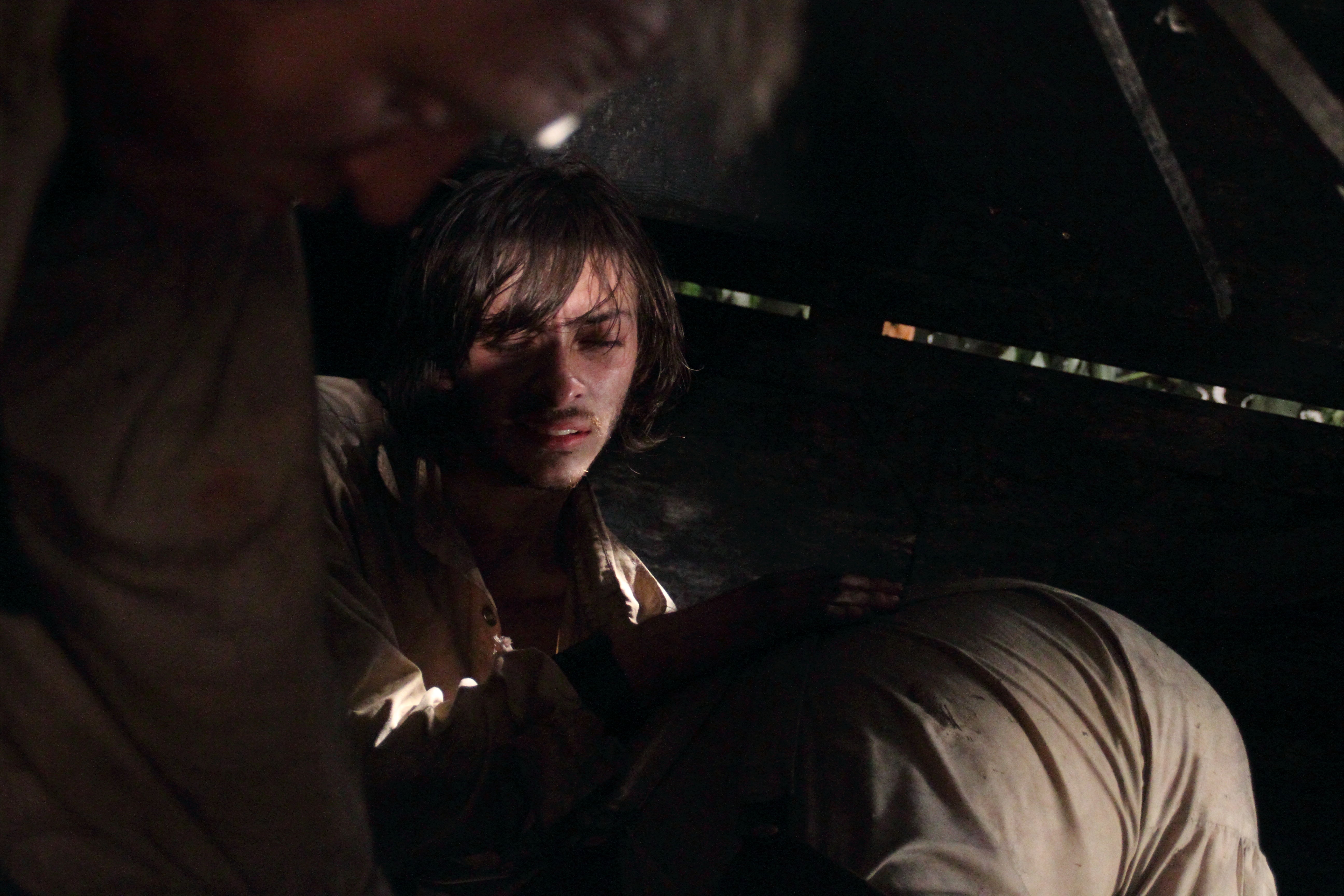 Fallen Soldiers on set