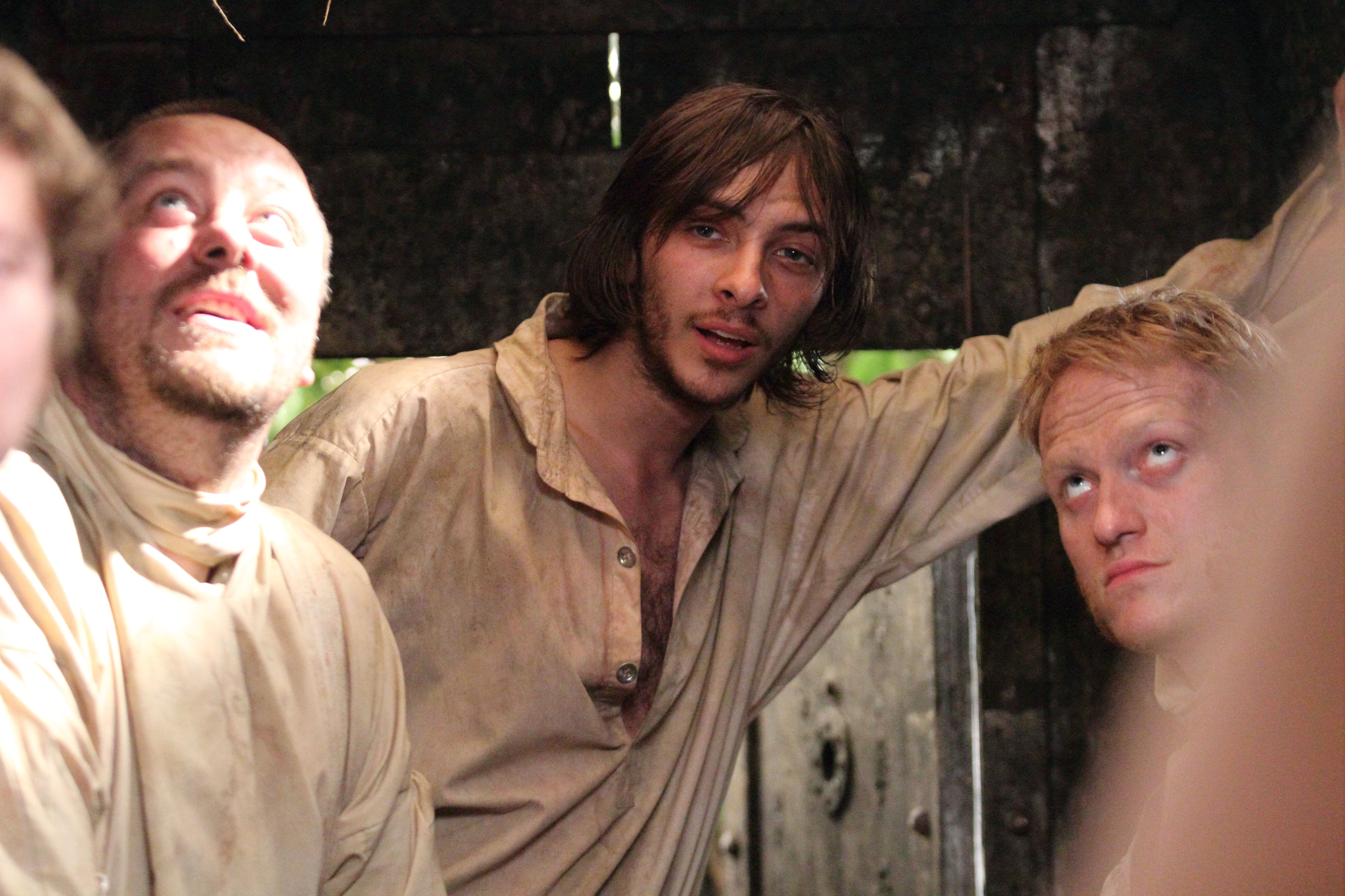 Fallen Soldiers on set