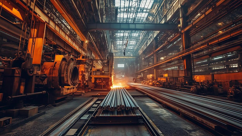 industrial-scene-featuring-molten-metal-in-a-large-manufacturing-facility-during-the-day-p