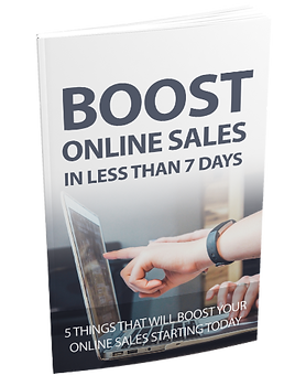 boost online sales ebook