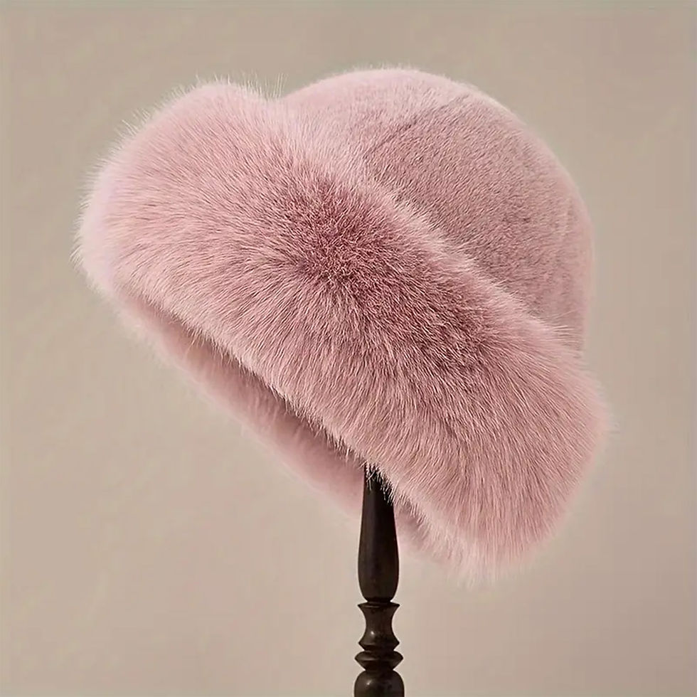 Thumbnail: Aria Plush Winter Hat