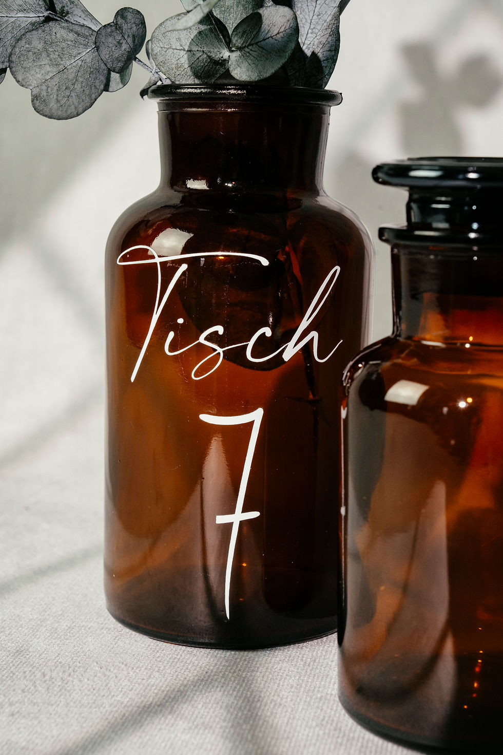 Miniaturbild: Tischnummer Apotherkerflasche