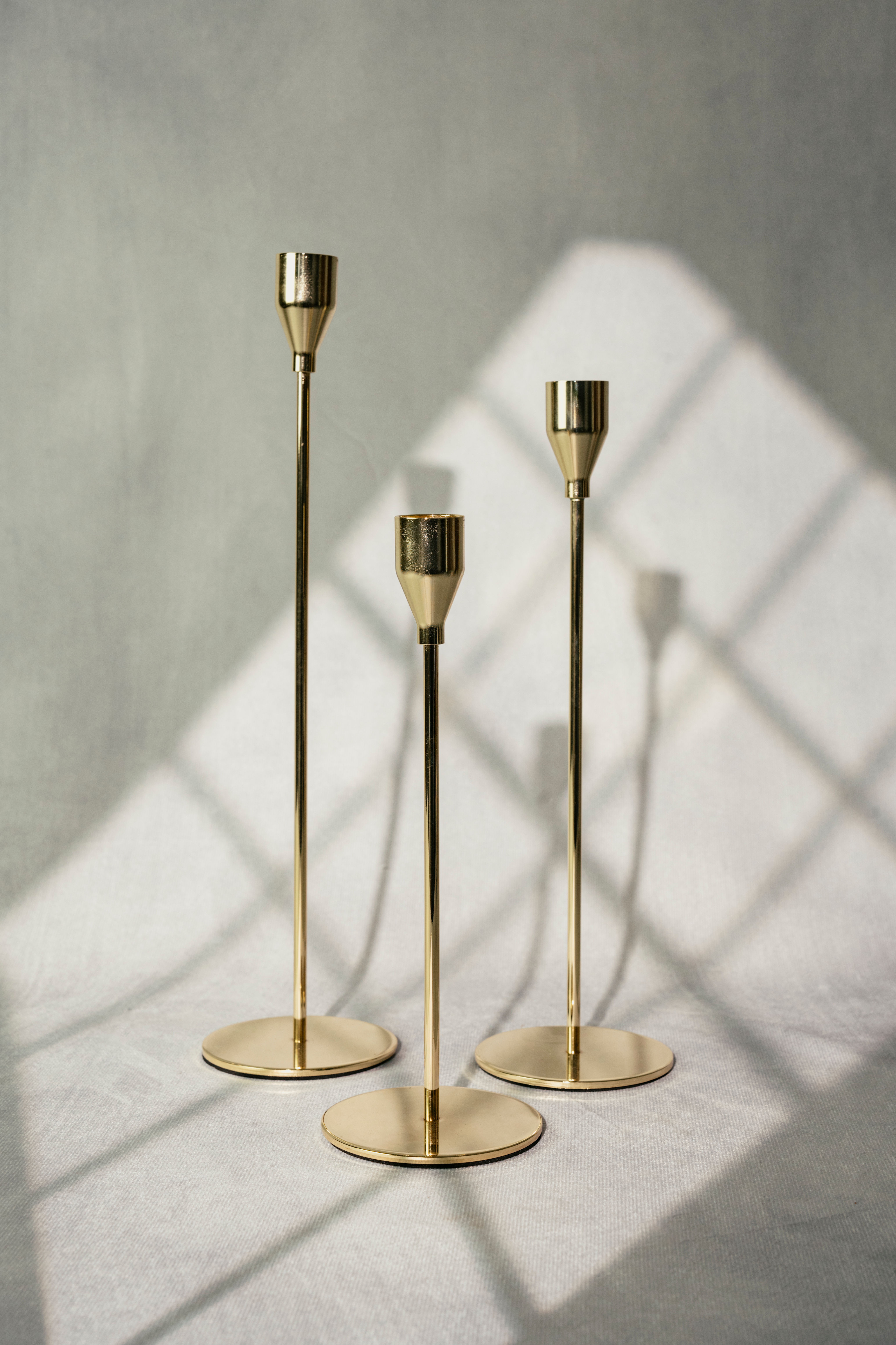 Stabkerzenhalter gold