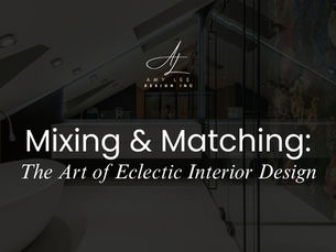 Mixing and Matching: The Art of Eclectic Interior Design