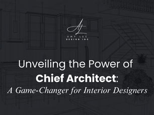 Unveiling the Power of Chief Architect: A Game-Changer for Interior Designers