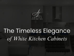 The Timeless Elegance of White Kitchen Cabinets: A Professional Interior Designer's Perspective
