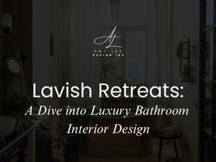 Lavish Retreats: A Dive Into Luxury Bathroom Interior Design