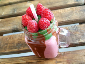 Framboos Spirulina Smoothie